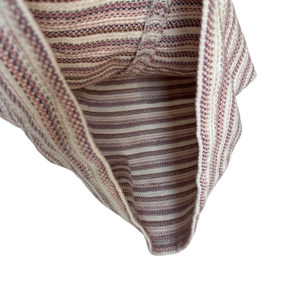 LOFT Women's Size 4 Woven Textured Stripe Sheath Dress w/ Pockets Multicolor - Picture 9 of 10